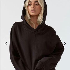JOAH BROWN Cocoon Hoodie. New w. Tags. Black M/L